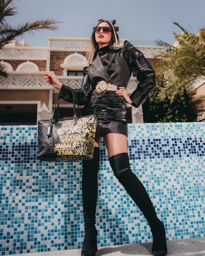 TOTES | HANDBAGS*Sprayground HALF GRAFF GLIDE TOTE
