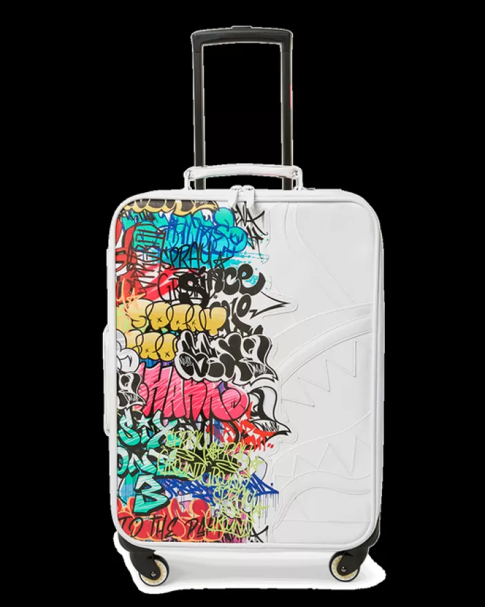 CARRY-ON LUGGAGE*Sprayground HALF GRAFF JETSETTER CARRY-ON LUGGAGE
