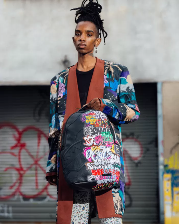 BACKPACKS*Sprayground HALF GRAFF NIGHT BACKPACK (DLXV)