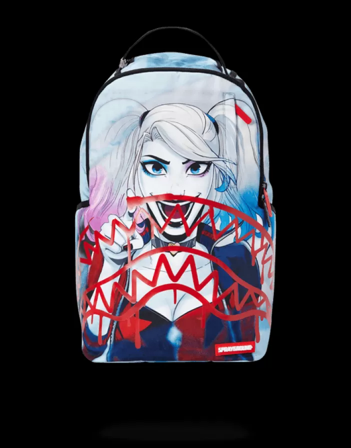 BACKPACKS*Sprayground HARLEY QUINN SHARK