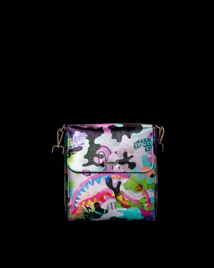 SLINGS | CROSSBODYS*Sprayground HEAVY RHYTHM MESSENGER SLING BAG
