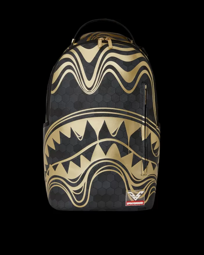 BACKPACKS*Sprayground HONEYCOMB DEVONTA SMITH COLLAB BACKPACK