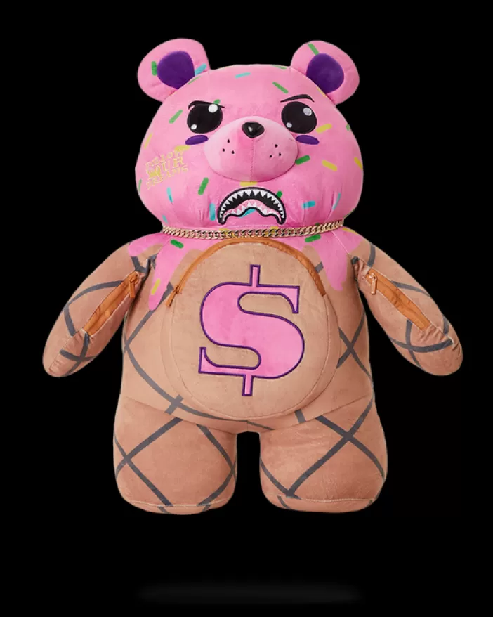 TEDDY BEAR BACKPACKS | BACKPACKS*Sprayground I SCREAM MONEYBEAR TEDDYBEAR BACKPACK