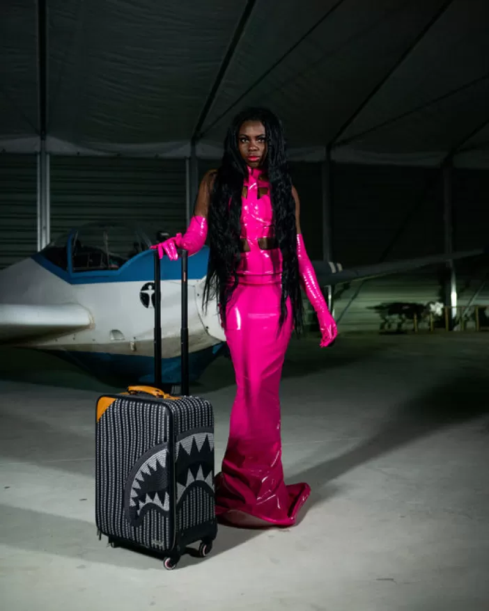 CARRY-ON LUGGAGE*Sprayground ILLUCHAINS JETSETTER CARRY-ON LUGGAGE