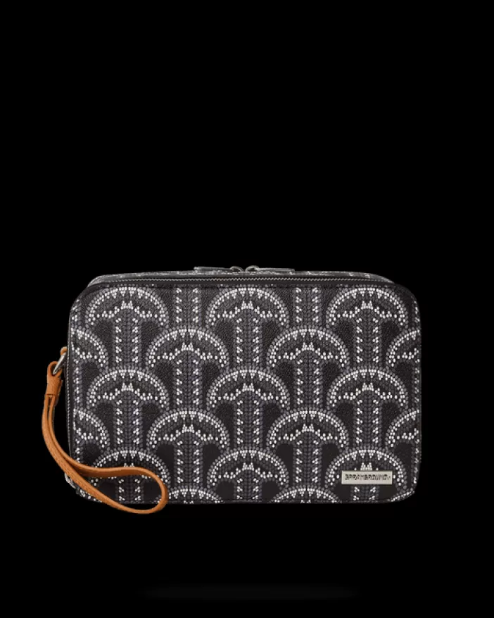 TOILETRIES AKA MONEY BAGS*Sprayground ILLUCHAINS TOILETRY BAG