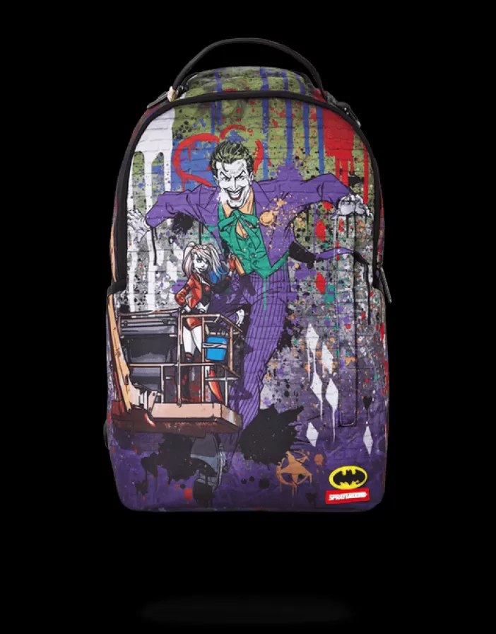 BACKPACKS*Sprayground JOKER MURAL BY HARLEY QUINN