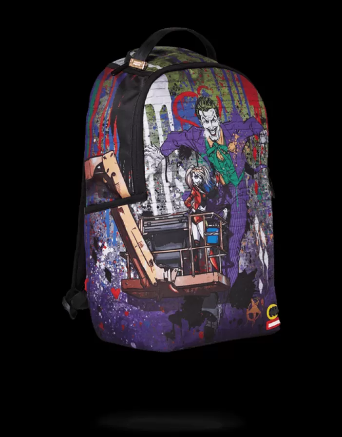 BACKPACKS*Sprayground JOKER MURAL BY HARLEY QUINN