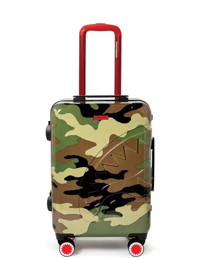 CARRY-ON LUGGAGE*Sprayground JUNGLE PARIS 21.5u201d CARRY-ON SHARKITECTURE LUGGAGE