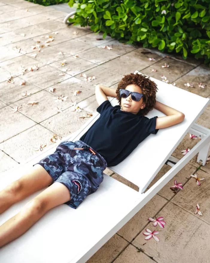 SWIMWEAR*Sprayground KIDS 3AM SWIM TRUNKS