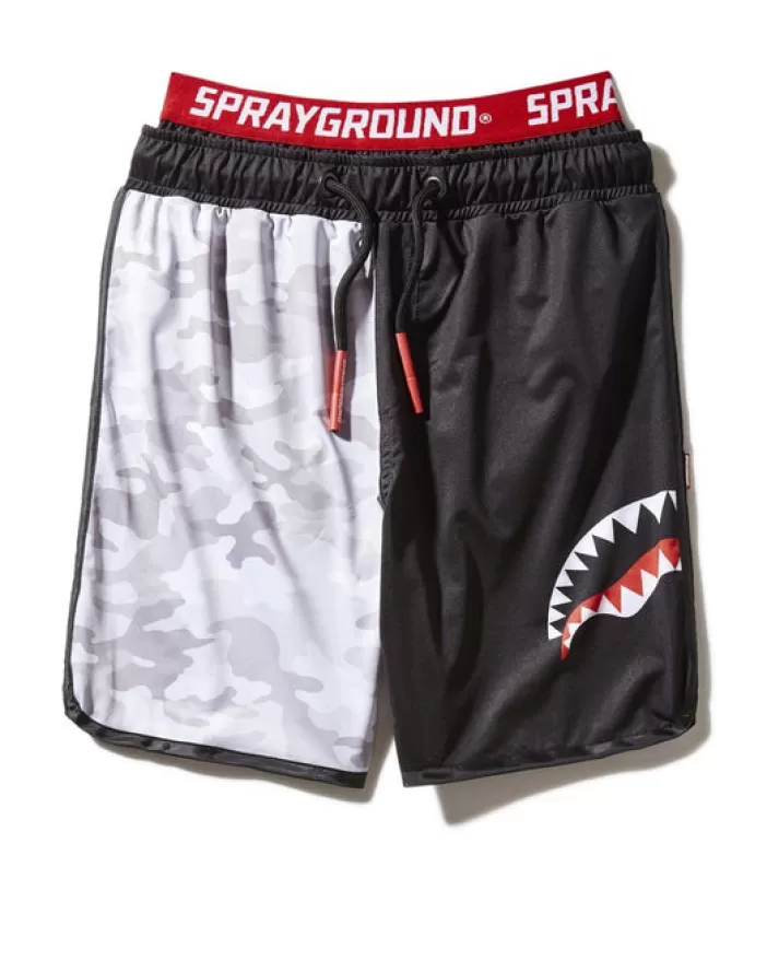SWIMWEAR*Sprayground KIDS DAMAGE CONTROL SWIM TRUNKS
