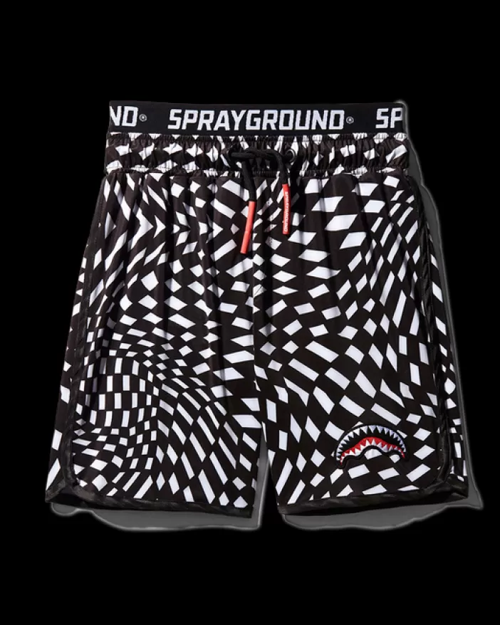 SWIMWEAR*Sprayground KIDS TRIPPY SWIM TRUNKS
