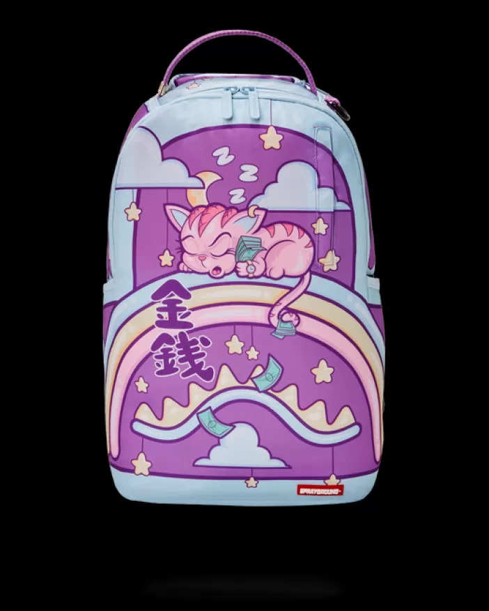 BACKPACKS*Sprayground KITTY MONEY NAPSACK u30b9u30d7u30ecu30fcu30b0u30e9u30a6u30f3u30c9 (DLXR)