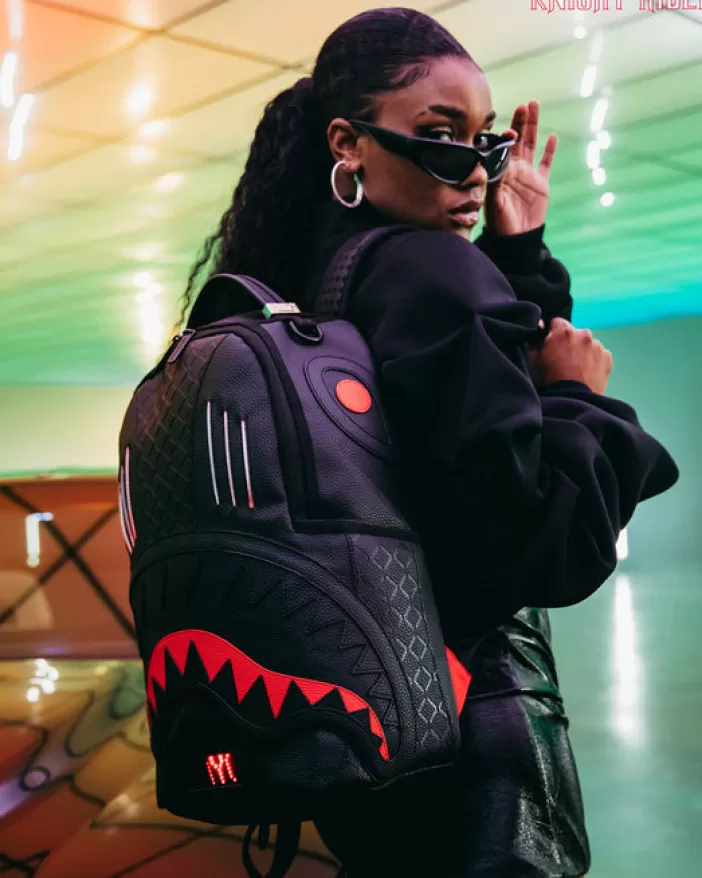 BACKPACKS*Sprayground KNIGHT RIDER K.I.T.T. LED TURBO BOOST BACKPACK
