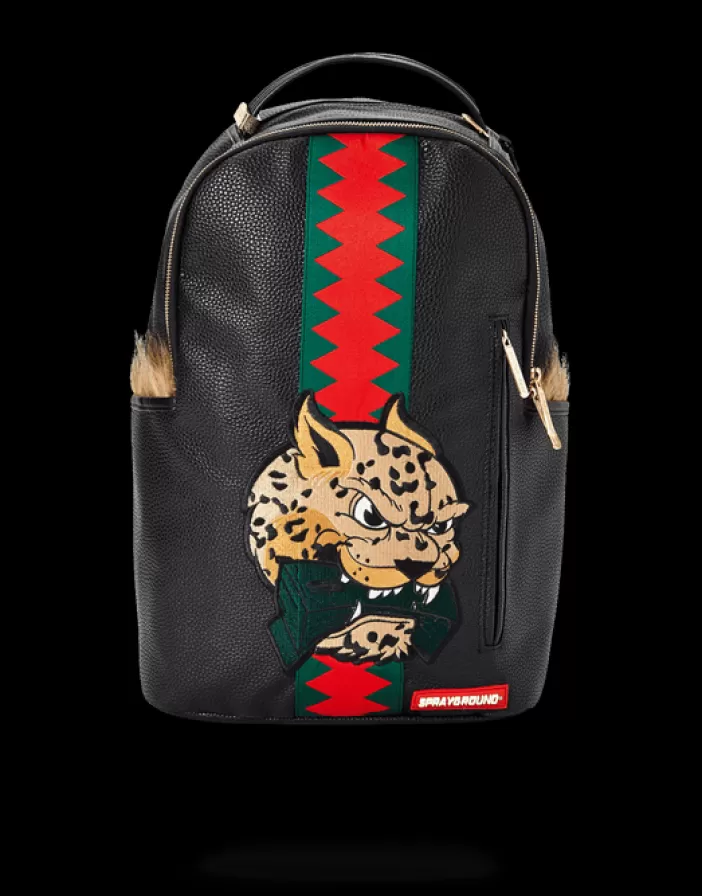 BACKPACKS*Sprayground LEOPARD FUR MONEY