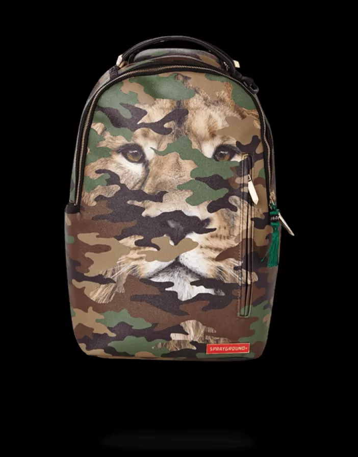 BACKPACKS*Sprayground LION CAMO