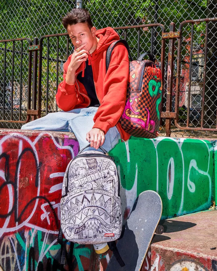 BACKPACKS*Sprayground MAD DOODLES BACKPACK (DLXV)