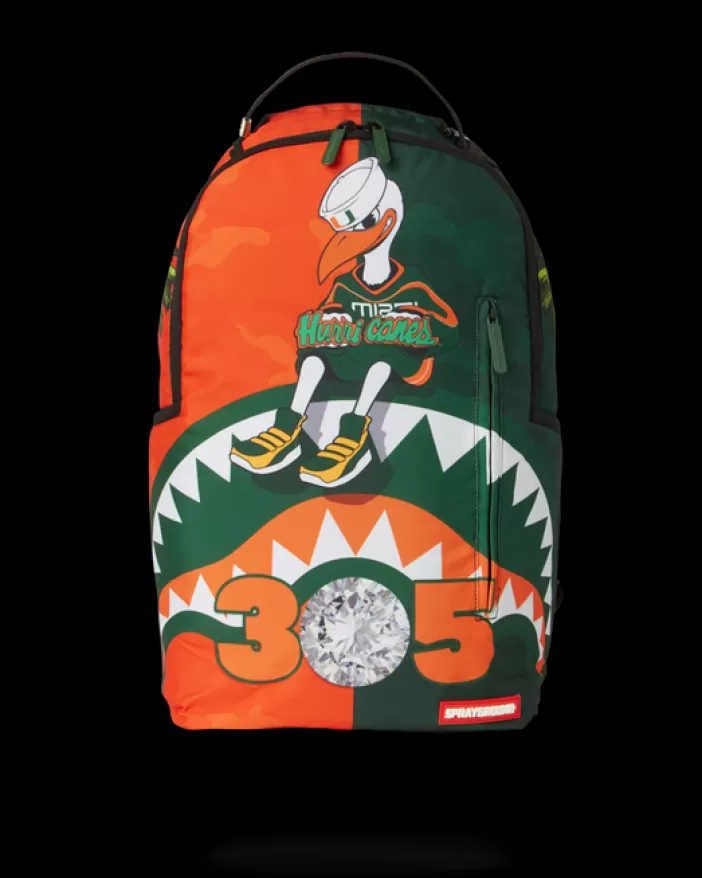 BACKPACKS*Sprayground MIAMI HURRICANES BACKPACK