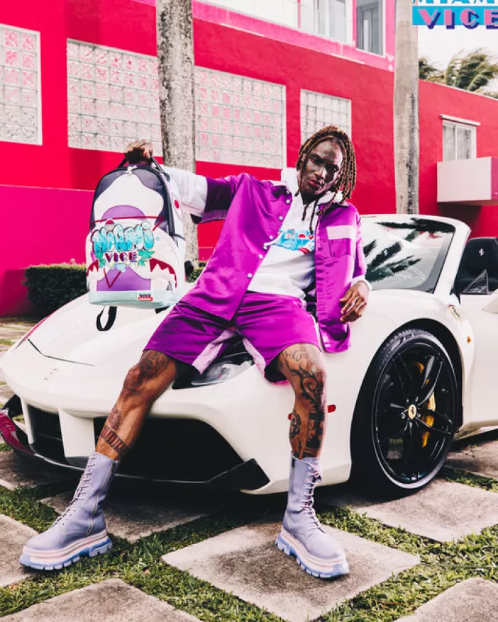 BACKPACKS*Sprayground MIAMI VICE SOUTH BEACH BACKPACK (DLXV)