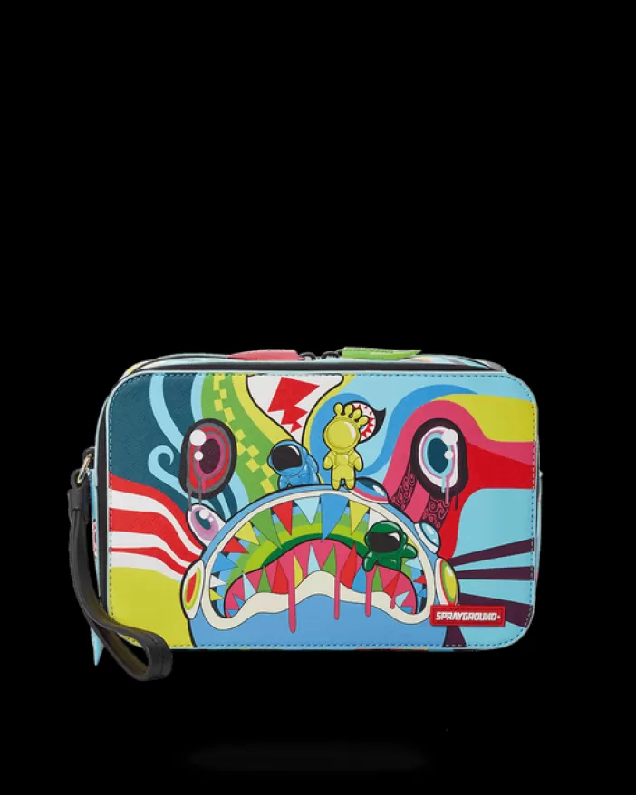 TOILETRIES AKA MONEY BAGS*Sprayground MIND TRIP TOILETRY BAG