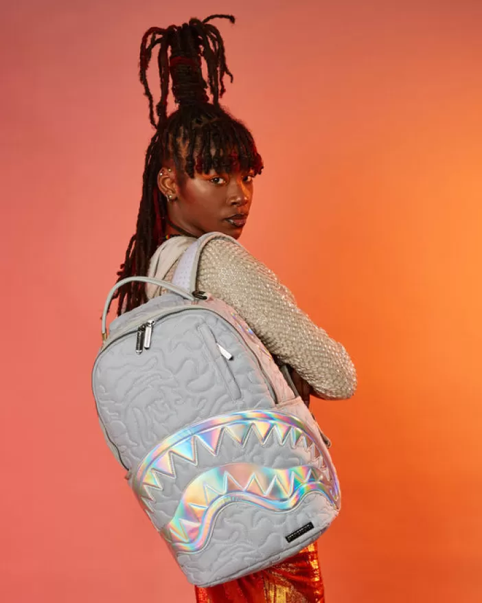 BACKPACKS*Sprayground MIRASHAKU IRIDESCENT QUILT BACKPACK