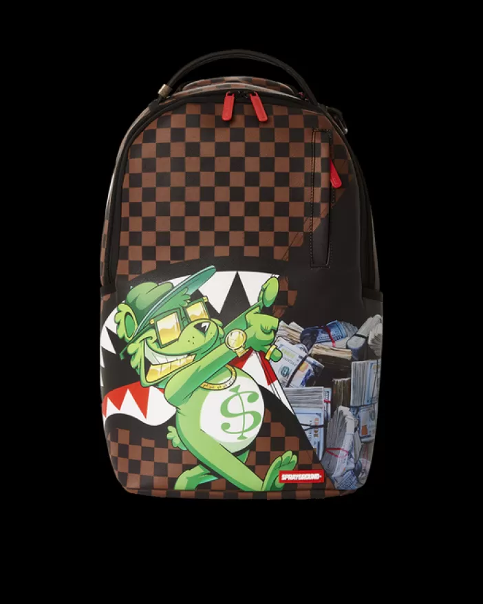 BACKPACKS*Sprayground MONEY BEAR ALL WILL BE REVEALED BACKPACK (DLXV)