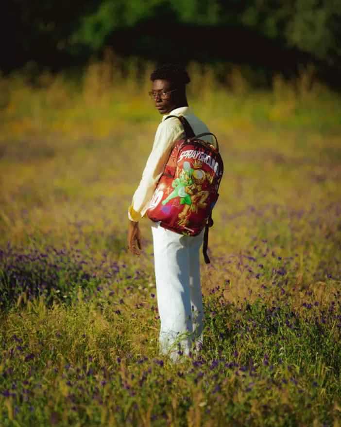 BACKPACKS*Sprayground MONEY BEAR VS ASTROMANE (DLXR)