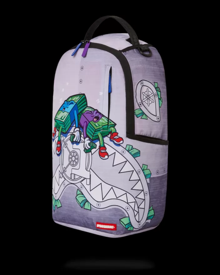 BACKPACKS*Sprayground MONEY BOYS I MAKE MONEY WHILE I SLEEP KNAPSACK (DLXR)