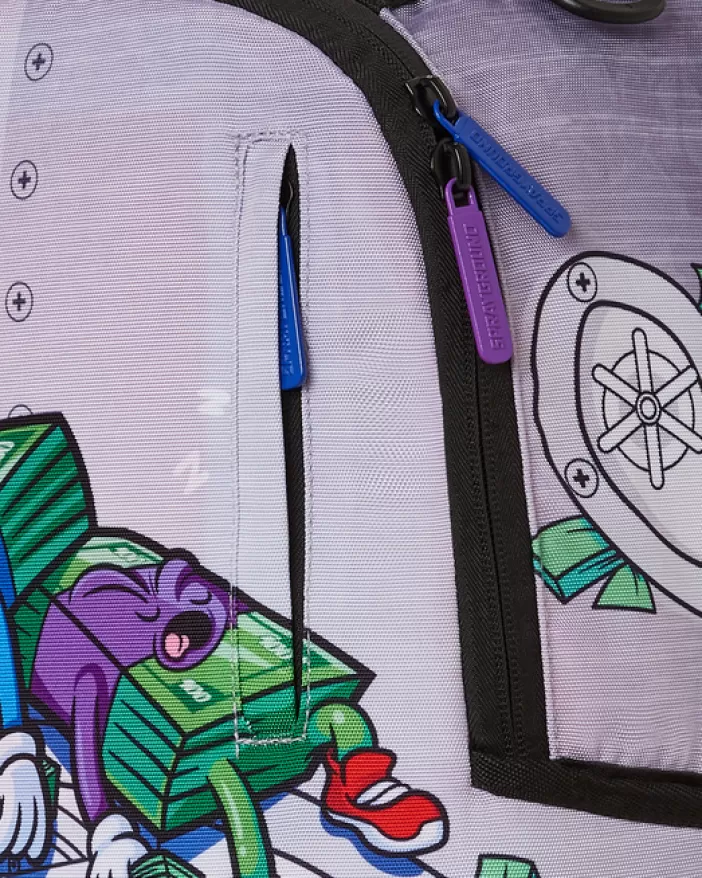 BACKPACKS*Sprayground MONEY BOYS I MAKE MONEY WHILE I SLEEP KNAPSACK (DLXR)