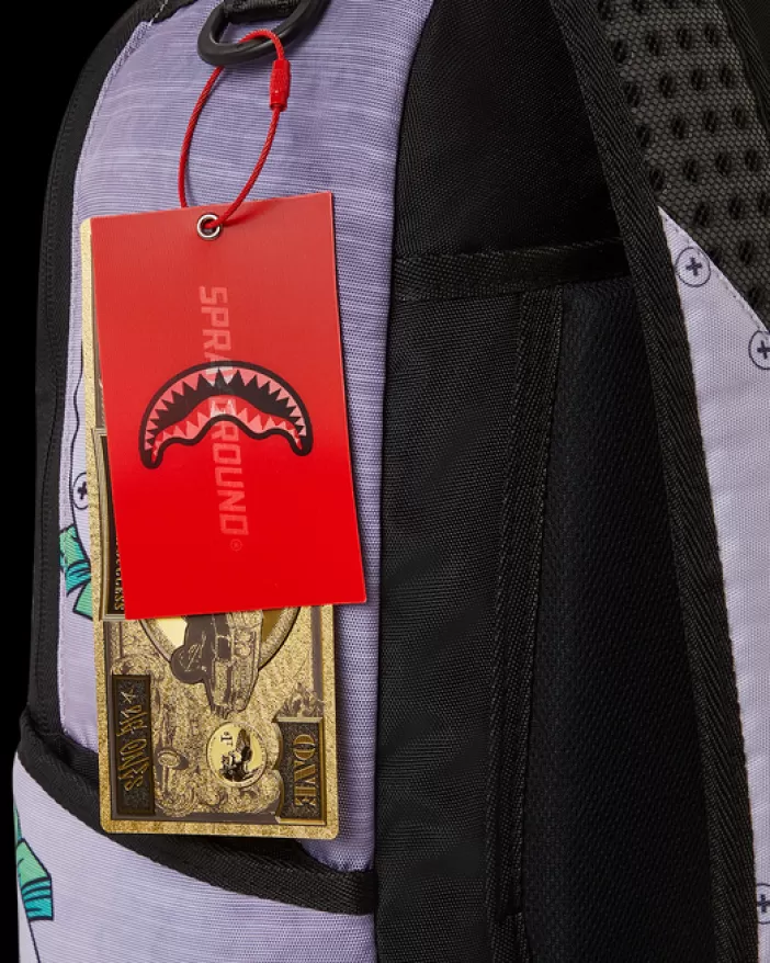 BACKPACKS*Sprayground MONEY BOYS I MAKE MONEY WHILE I SLEEP KNAPSACK (DLXR)