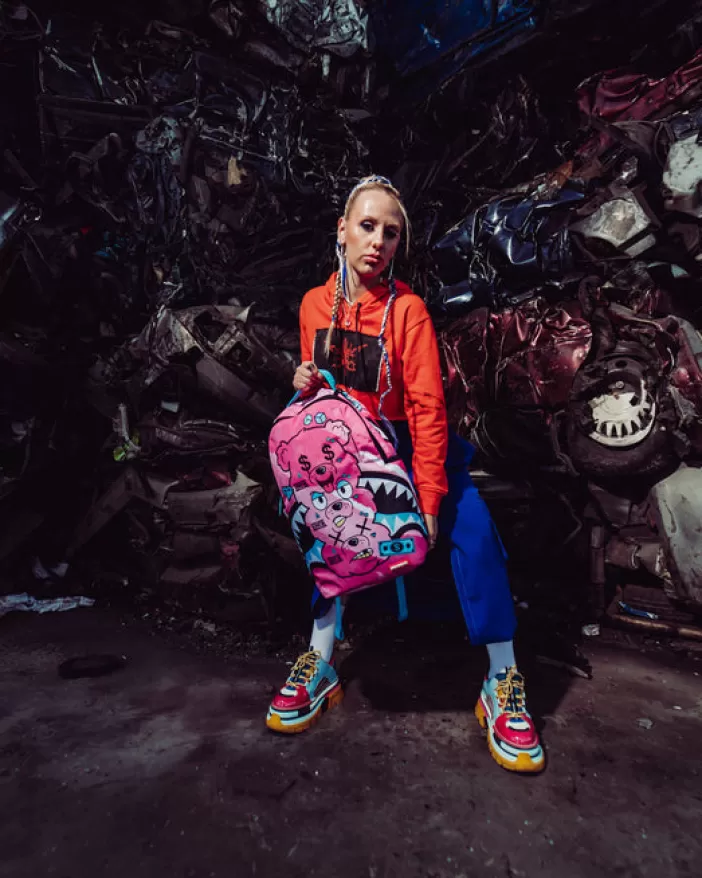 BACKPACKS*Sprayground MONEYBEAR STACK EM UP BACKPACK