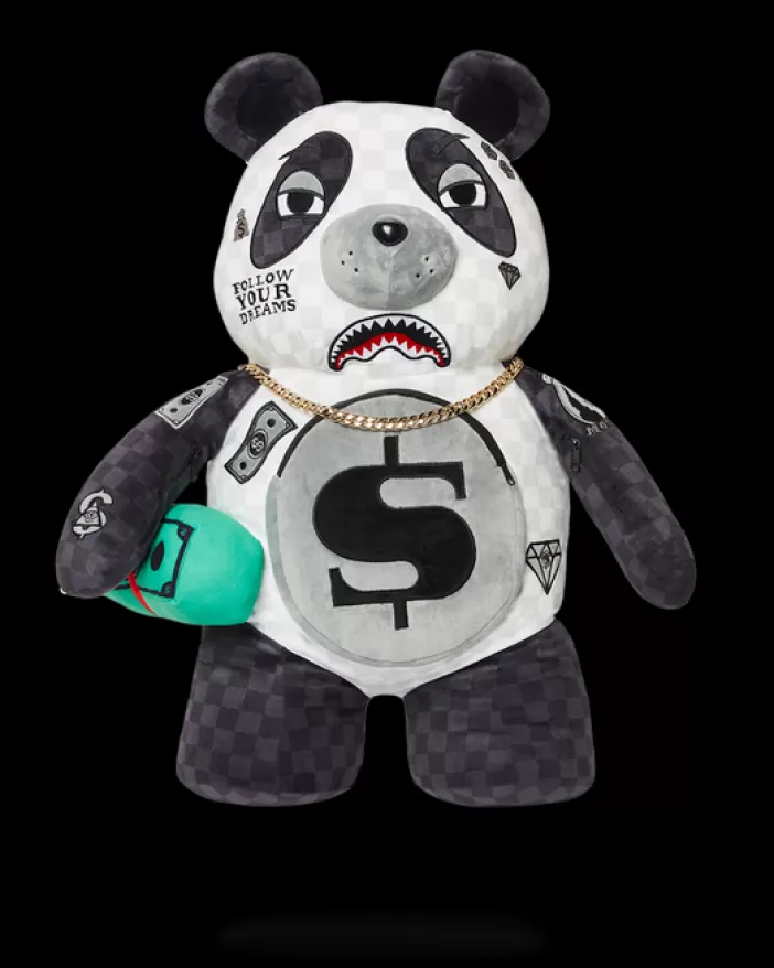TEDDY BEAR BACKPACKS | BACKPACKS*Sprayground MONEYBEAR TEDDYBEAR BACKPACK PANDA PANDA PANDA