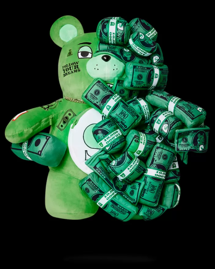 TEDDY BEAR BACKPACKS | BACKPACKS*Sprayground MONEYBEAR ZILLIONS TEDDYBEAR BACKPACK
