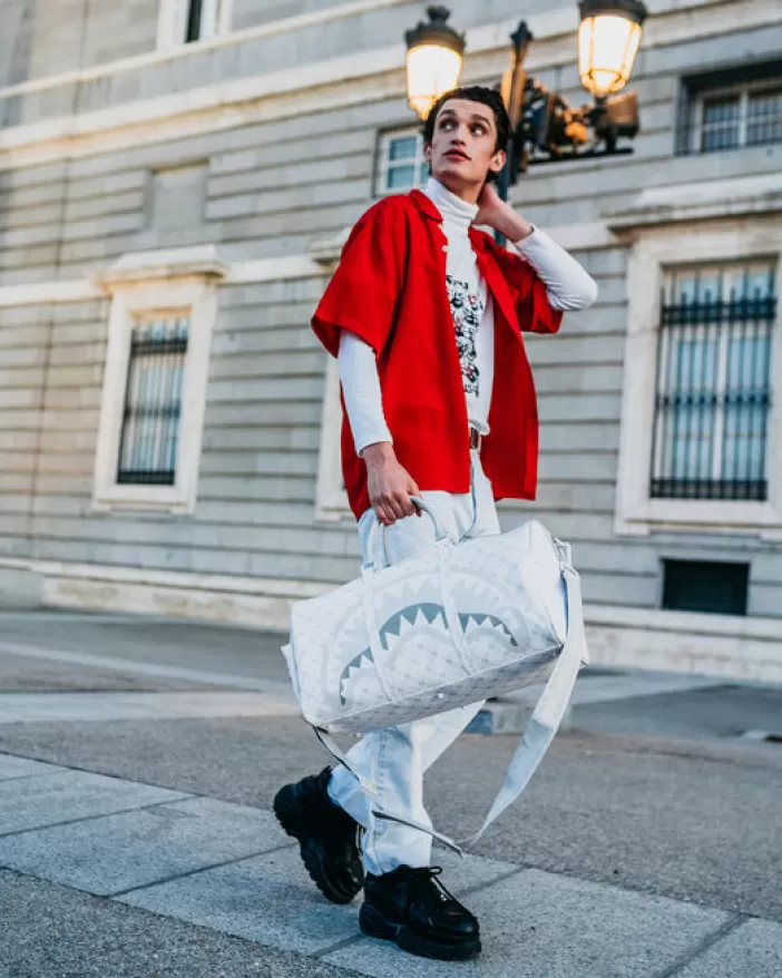 DUFFLES*Sprayground MONEYGRAM POWDER EMPEROR DUFFLE