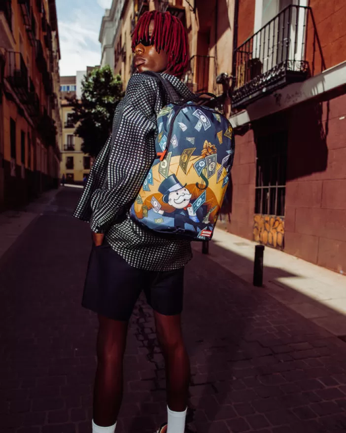BACKPACKS*Sprayground MONOPOLY HEAVYBAGS BACKPACK