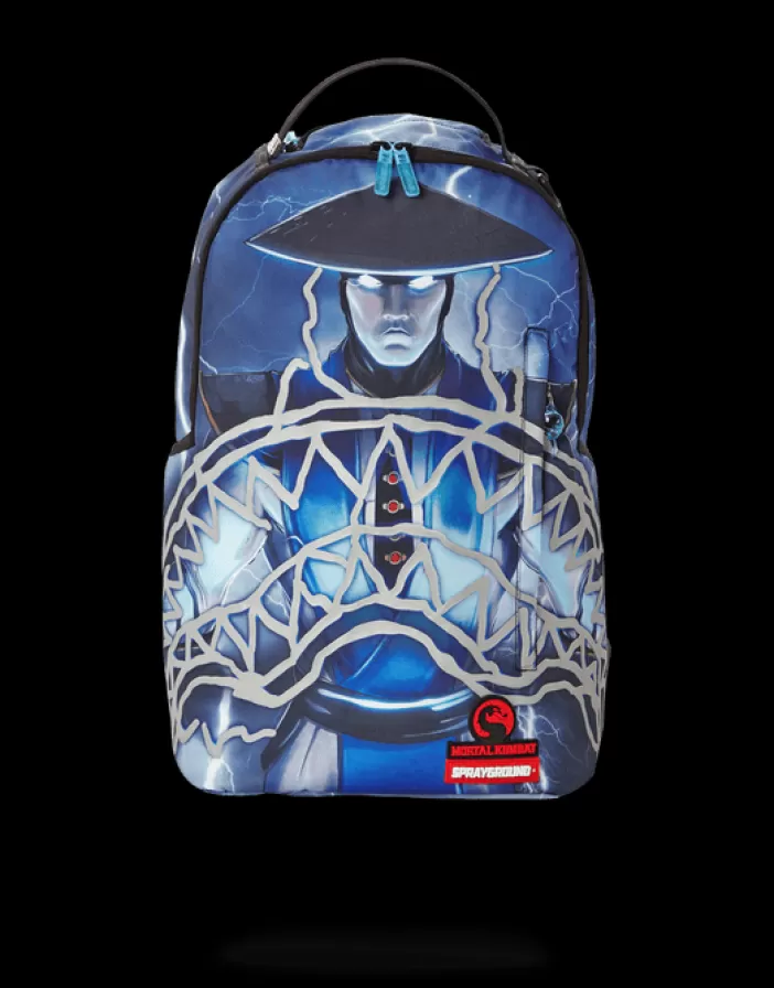 BACKPACKS*Sprayground MORTAL KOMBAT RAIDEN SHARKMOUTH (3M REFLECTIVE)