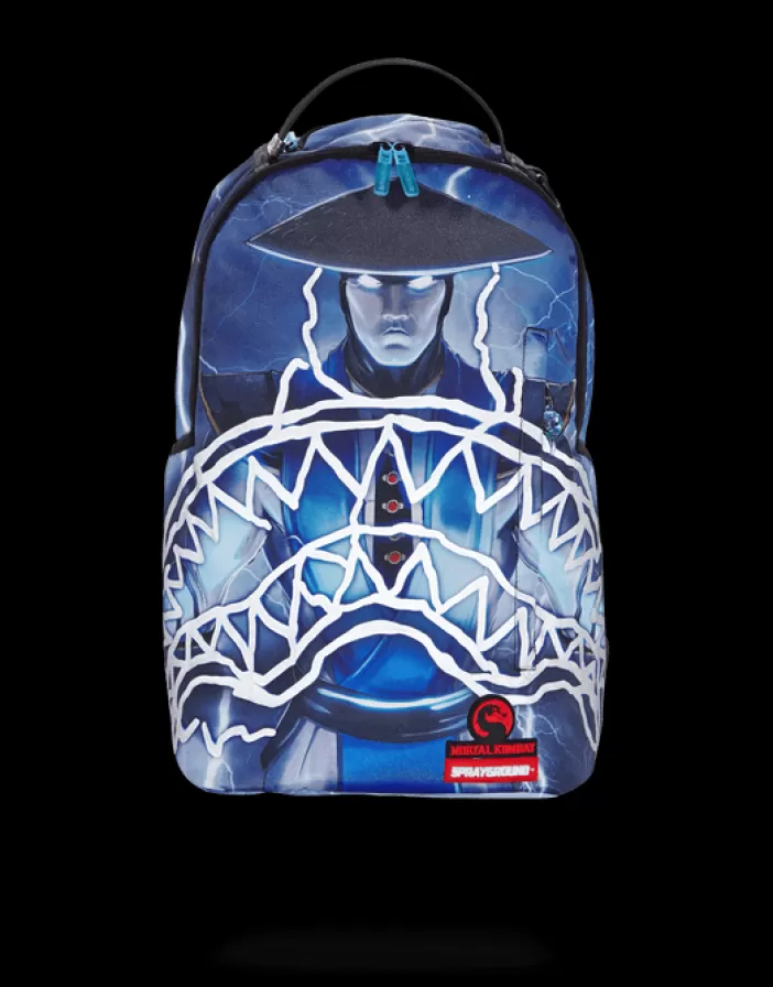BACKPACKS*Sprayground MORTAL KOMBAT RAIDEN SHARKMOUTH (3M REFLECTIVE)