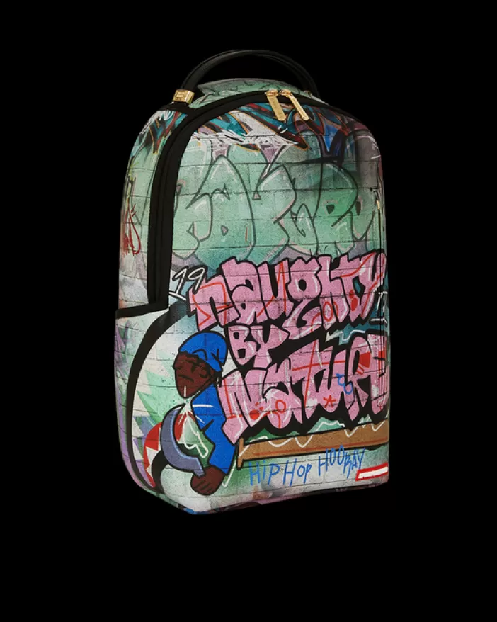 BACKPACKS*Sprayground NAUGHTY BY NATURE HIP HOP HOORAY 30TH ANNIVERSARY COLLAB BACKPACK