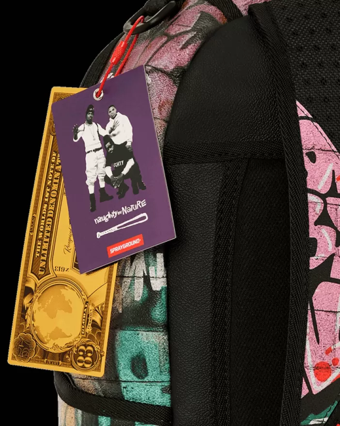 BACKPACKS*Sprayground NAUGHTY BY NATURE HIP HOP HOORAY 30TH ANNIVERSARY COLLAB BACKPACK