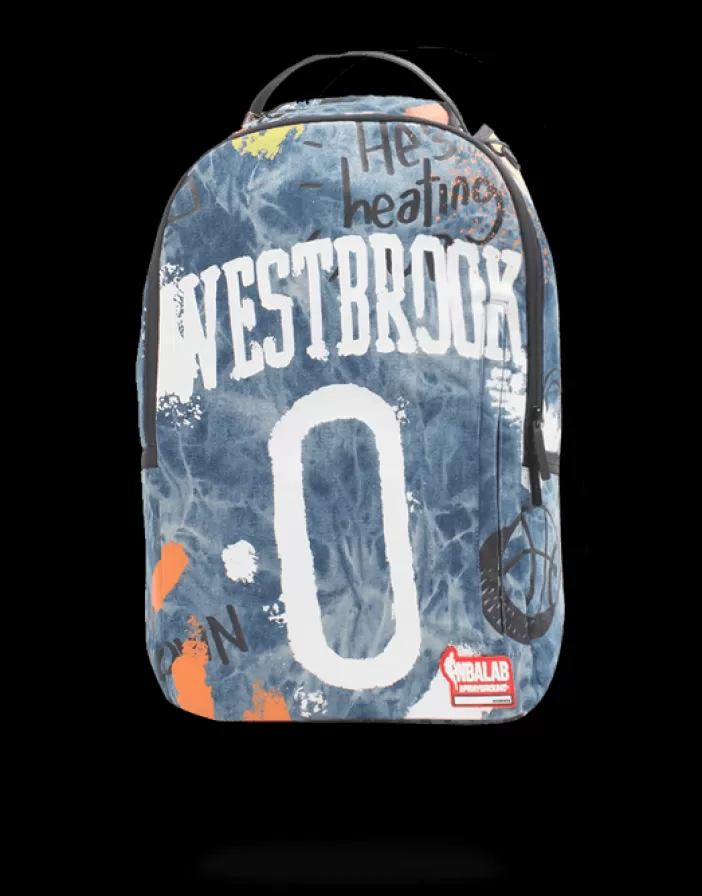 BACKPACKS*Sprayground NBALAB WESTBROOK DENIM