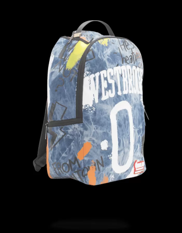 BACKPACKS*Sprayground NBALAB WESTBROOK DENIM