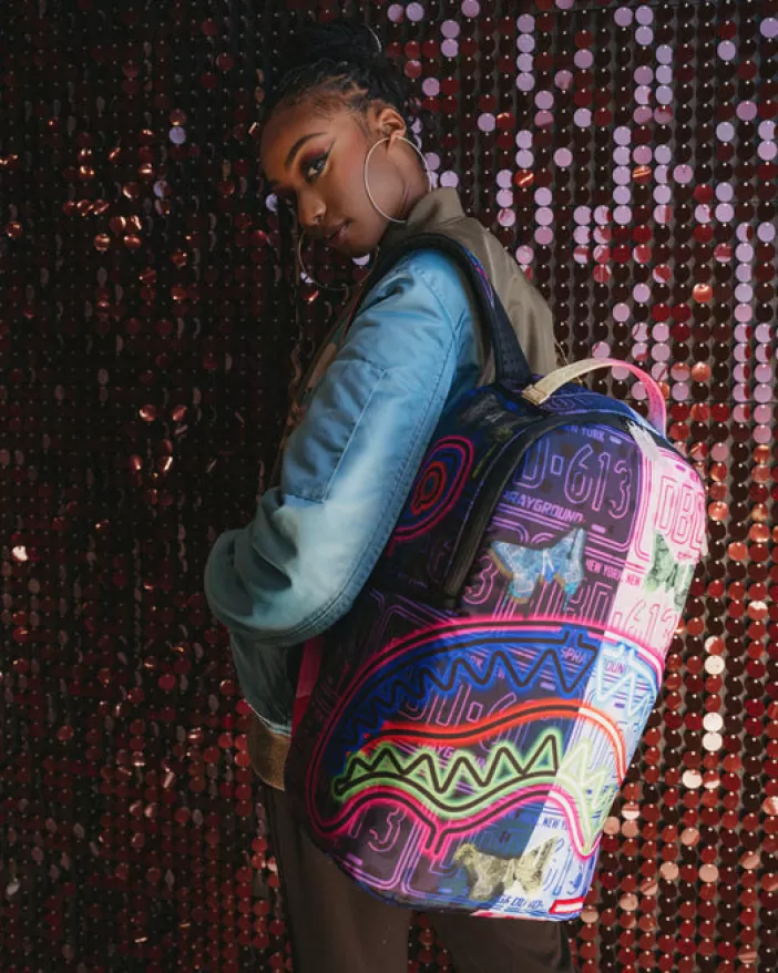BACKPACKS*Sprayground NEON BUTTERFLY BACKPACK