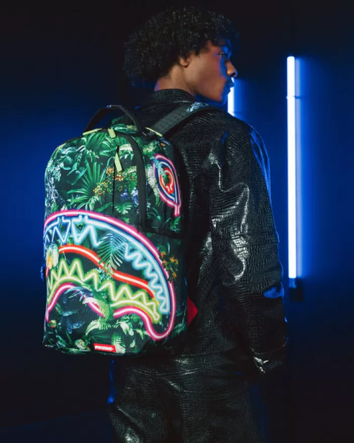 BACKPACKS*Sprayground NEON FOREST BACKPACK