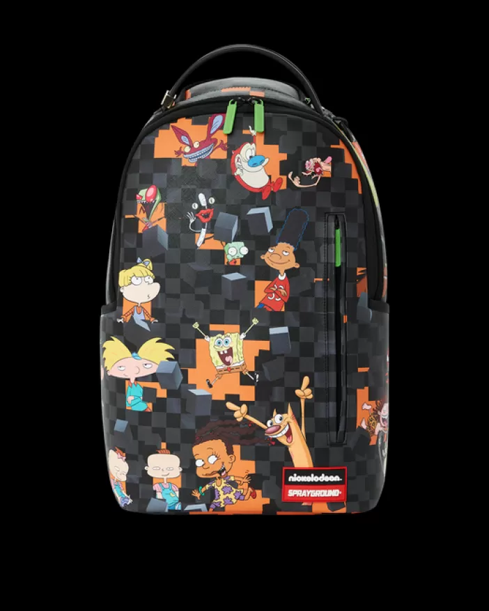 BACKPACKS*Sprayground NICKELODEON CHECKBREAK BACKPACK (DLXV)