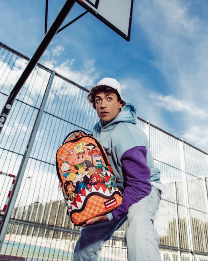 BACKPACKS*Sprayground NICKELODEON SHARK FEAST BACKPACK (DLXV)