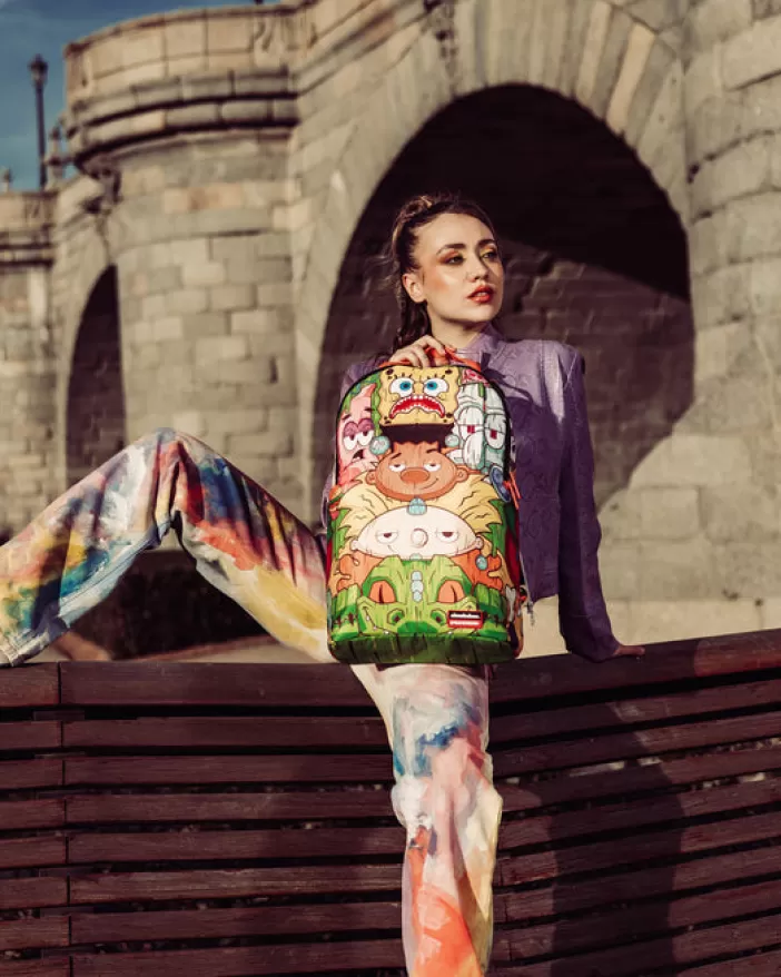 BACKPACKS*Sprayground NICKELODEON STACK EM UP BACKPACK