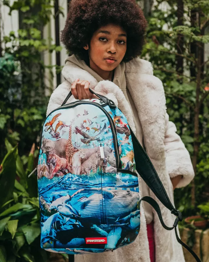 BACKPACKS*Sprayground NOAHS sh-ARK DLXV BACKPACK