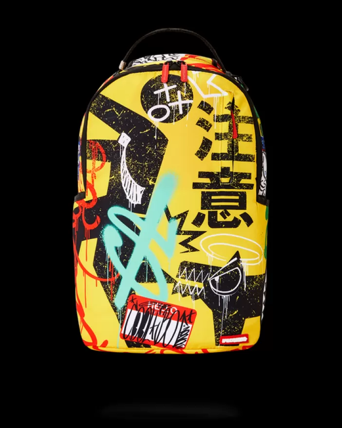 BACKPACKS*Sprayground OFF THE LEASH u30b9u30d7u30ecu30fcu30b0u30e9u30a6u30f3u30c9 (DLXR)