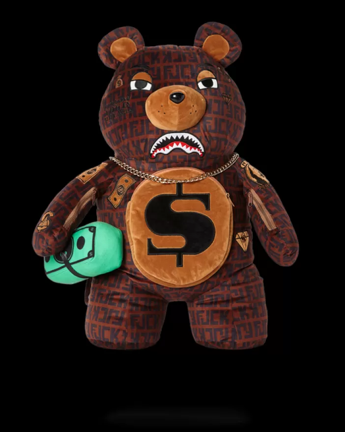 TEDDY BEAR BACKPACKS | BACKPACKS*Sprayground OFFENDED MONEYBEAR TEDDYBEAR BACKPACK