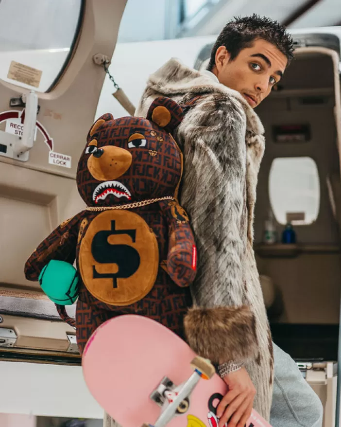 TEDDY BEAR BACKPACKS | BACKPACKS*Sprayground OFFENDED MONEYBEAR TEDDYBEAR BACKPACK