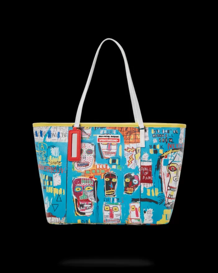TOTES*Sprayground OFFICIAL BASQUIAT MITCHELL CREW 1983 TOTE